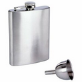 8 Oz. Stainless Steel Hip Flask